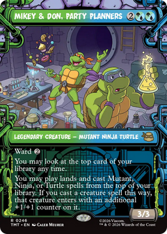 Mikey & Don, Party Planners (0246) (Sewer Frame) (TMT) - Foil