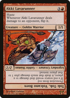 Akki Lavarunner // Tok-Tok, Volcano Born - Foil