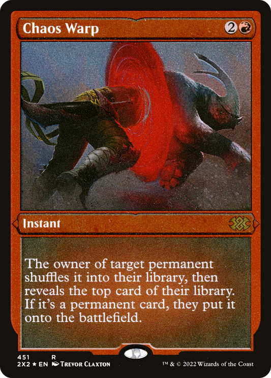 Chaos Warp - Foil Etched