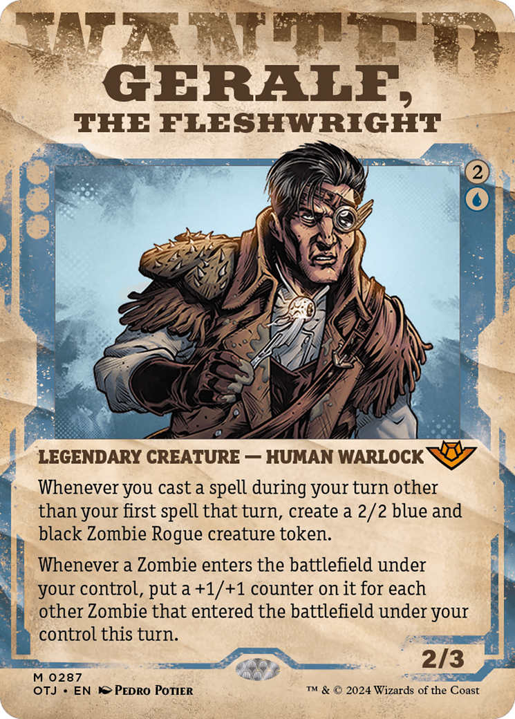 Geralf, the Fleshwright (0287) (Showcase)