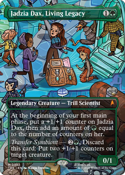 Jadzia Dax, Living Legacy (0352) (Showcase) (TRK)