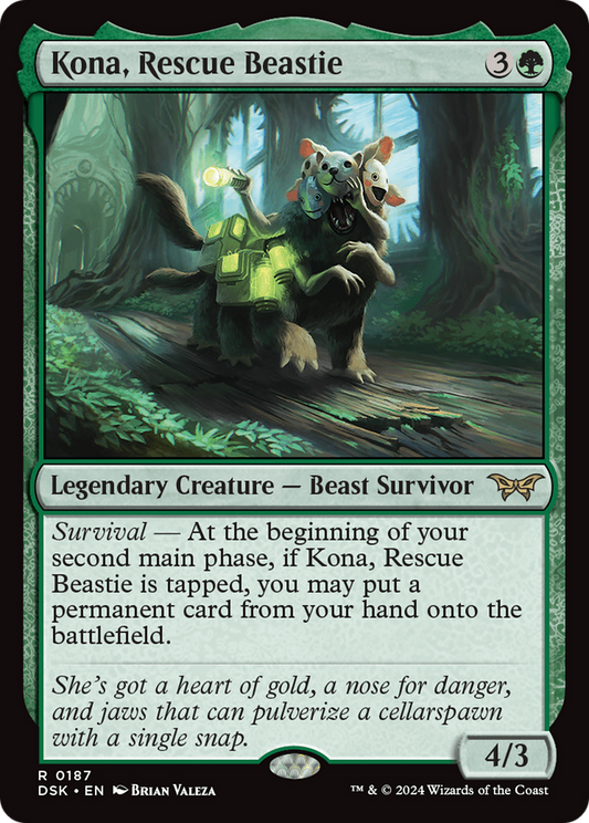 Kona, Rescue Beastie (0187) - Foil