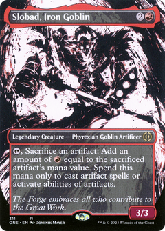 Slobad, Iron Goblin (311) (Borderless)