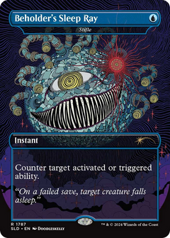 Beholder's Sleep Ray [Stifle] (1787) (Borderless) - Foil
