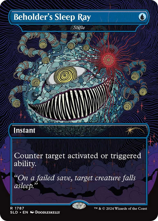 Beholder's Sleep Ray [Stifle] (1787) (Borderless) - Foil
