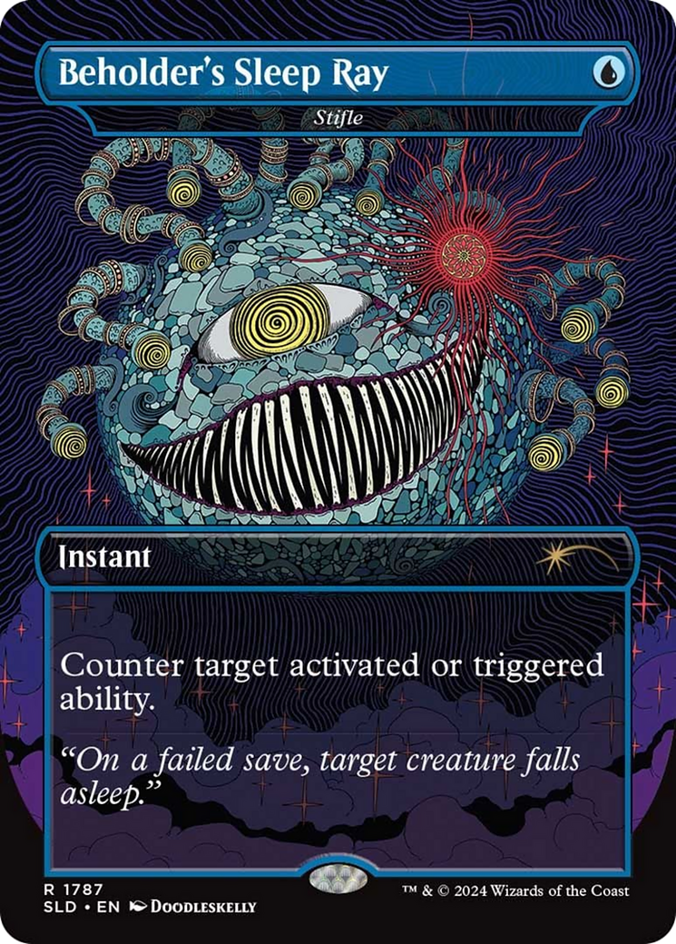 Beholder's Sleep Ray [Stifle] (1787) (Borderless)