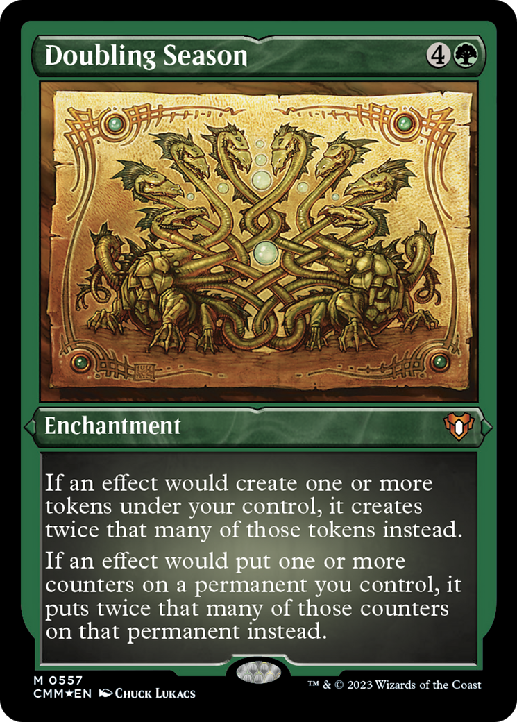 Doubling Season (0557) - Foil Etched