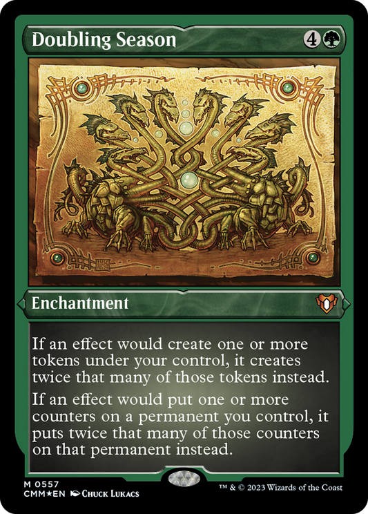 Doubling Season (0557) - Foil Etched