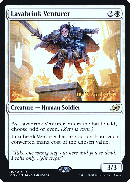 Lavabrink Venturer (019) (Prerelease) - Foil
