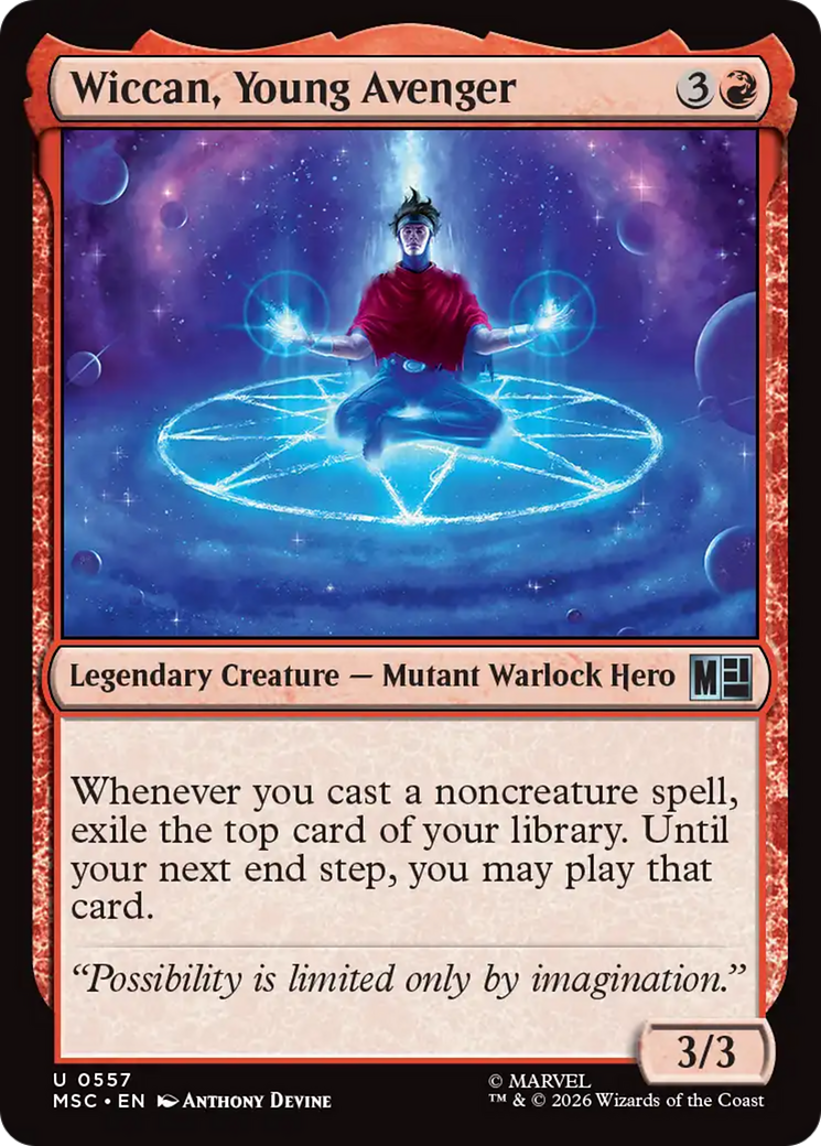 Wiccan, Young Avenger (MSC) - Foil