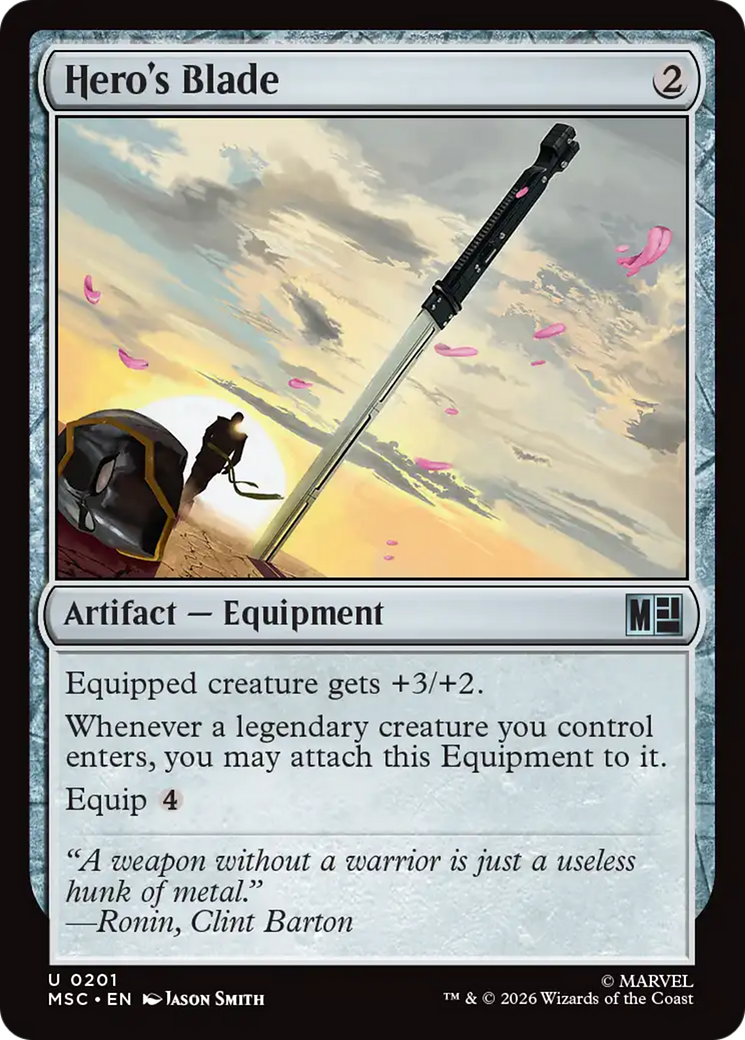 Hero's Blade (MSC) - Surge Foil