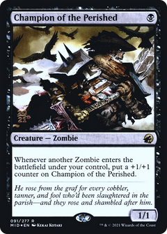 Champion of the Perished (091) (Prerelease) - Foil