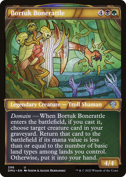 Bortuk Bonerattle (296) (Showcase) - Foil