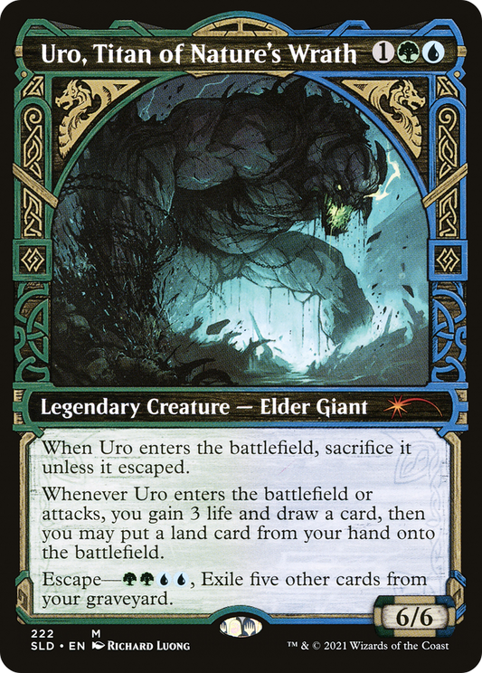 Uro, Titan of Nature's Wrath (222) (Showcase) - Foil