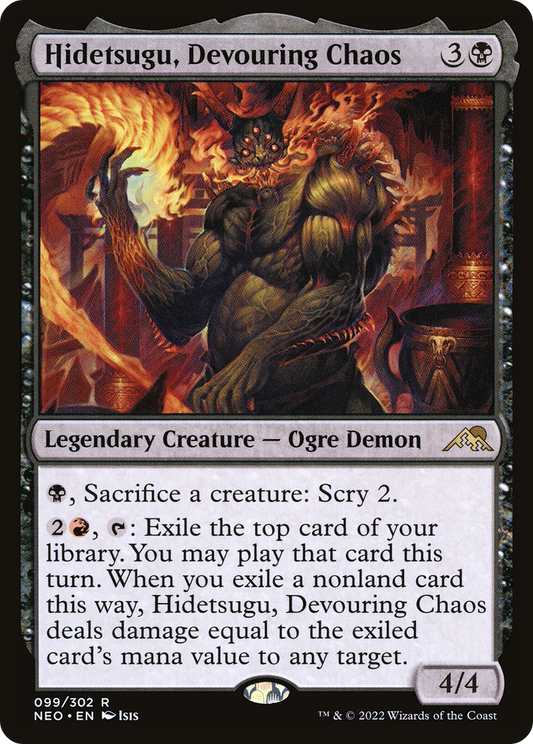 Hidetsugu, Devouring Chaos - Foil