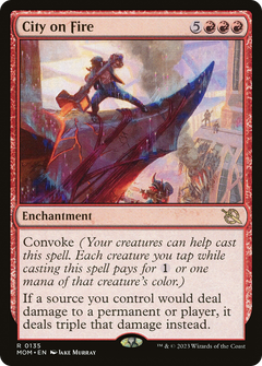 City on Fire - Foil