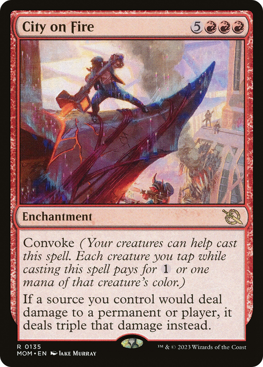 City on Fire - Foil