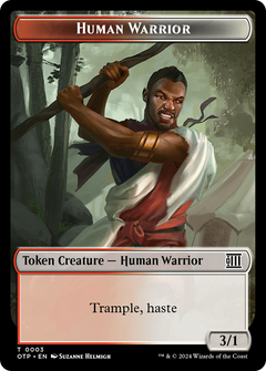 Human Warrior Token (0003)