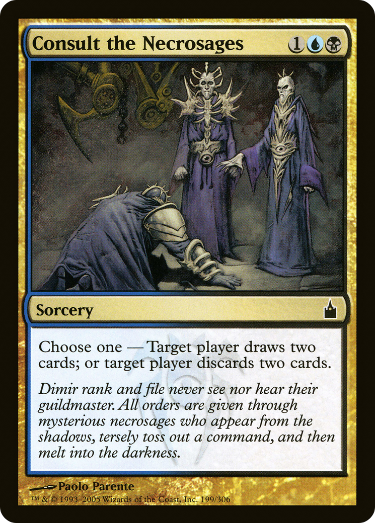 Consult the Necrosages - Foil