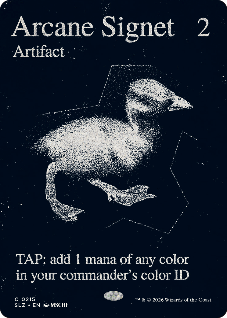 Arcane Signet (0215) (Showcase) (SLZ)
