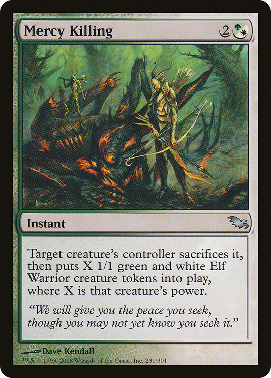 Mercy Killing - Foil