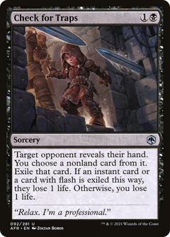 Check for Traps - Foil