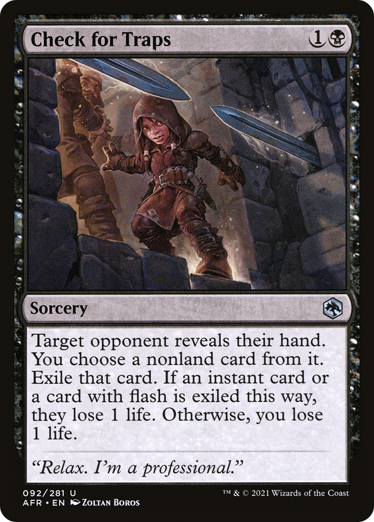 Check for Traps - Foil