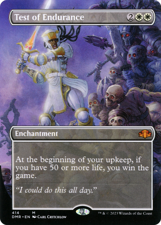 Test of Endurance (414) (Borderless) - Foil