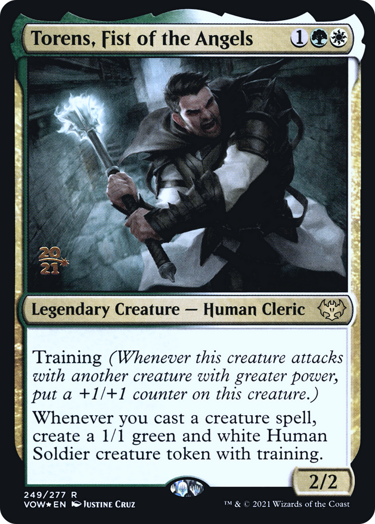 Torens, Fist of the Angels (249) (Prerelease) - Foil