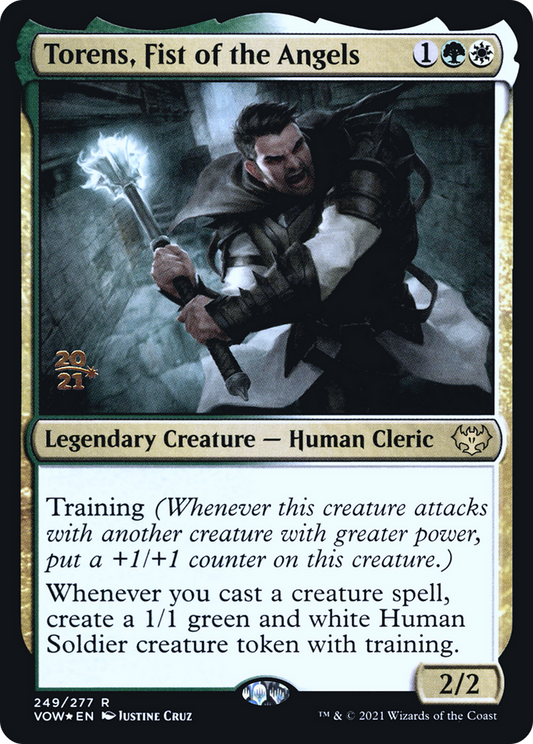 Torens, Fist of the Angels (249) (Prerelease) - Foil