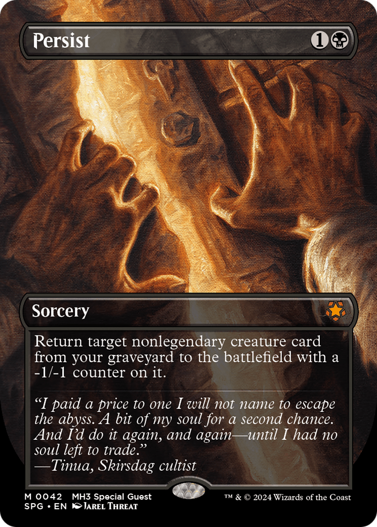 Persist (0042) (Borderless) - Foil