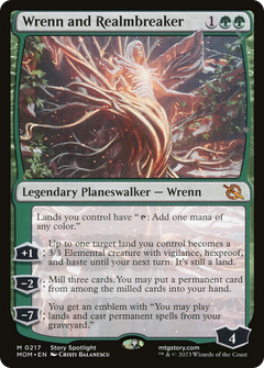Wrenn and Realmbreaker - Foil