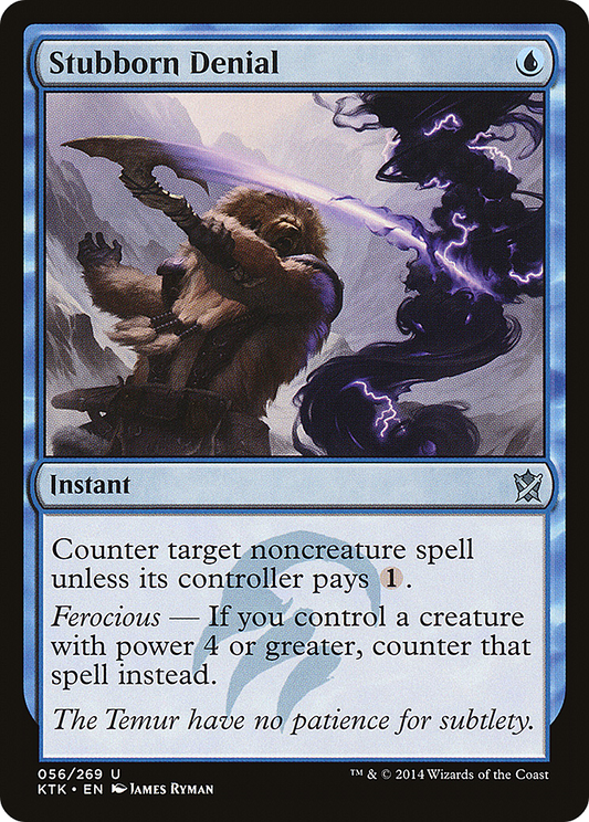 Stubborn Denial - Foil