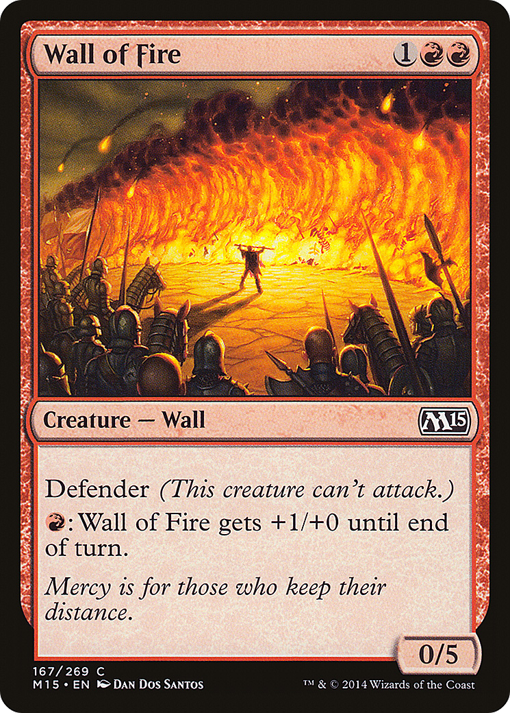Wall of Fire - Foil