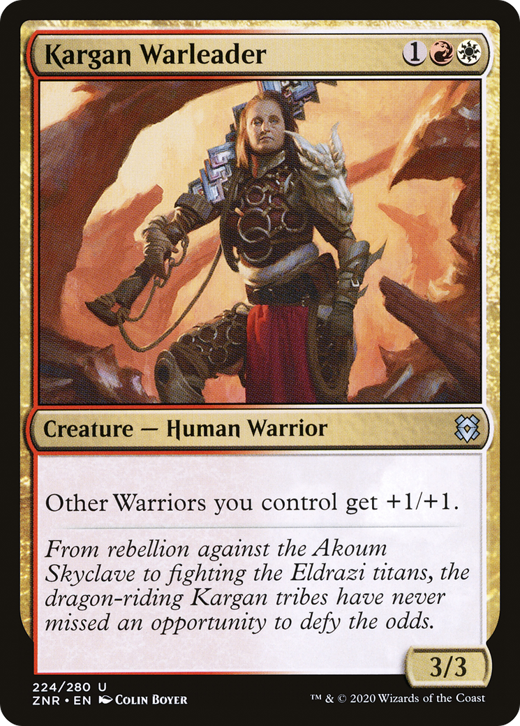 Kargan Warleader - Foil