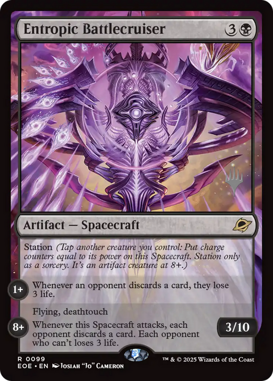 Entropic Battlecruiser (0099) (Promo Pack) - Foil