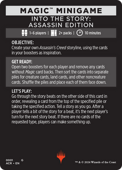 Magic Minigame: Into the Story: Assassin Edition (TACR)