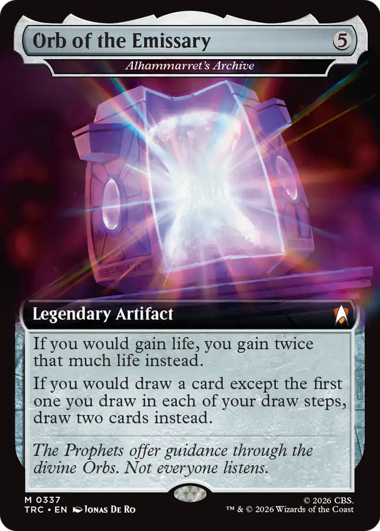 Orb of the Emissary [Alhammarret's Archive] (0337) (Extended Art) (TRC)