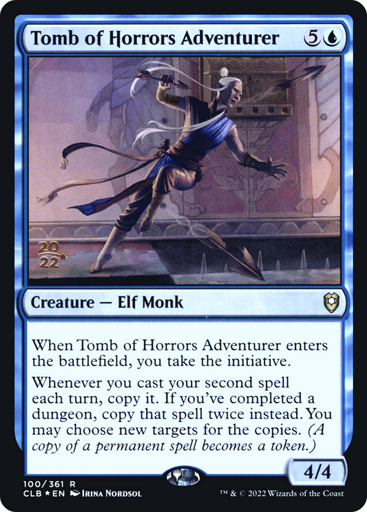 Tomb of Horrors Adventurer (100) (Prerelease) - Foil
