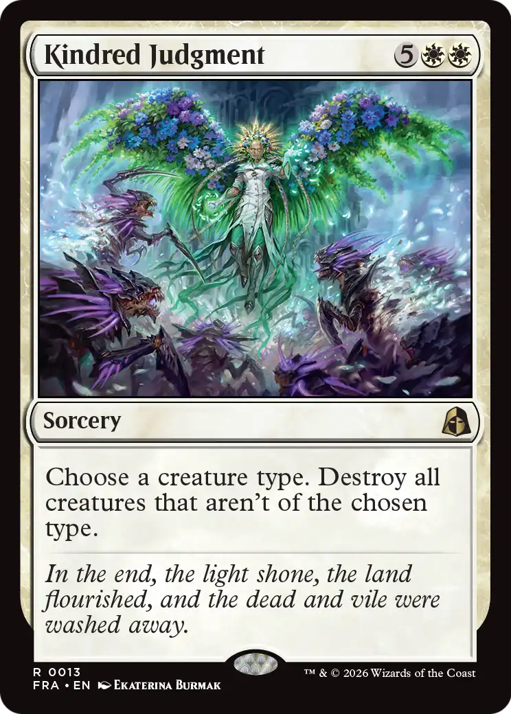 Kindred Judgment (FRA) - Foil