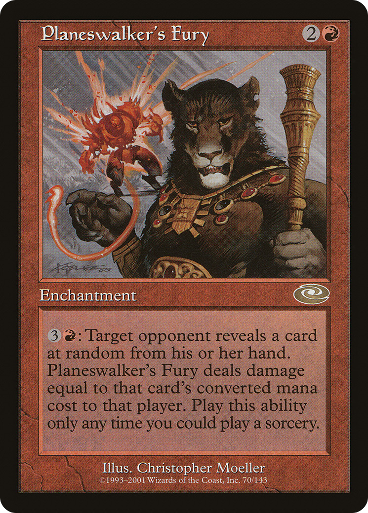 Planeswalker's Fury - Foil