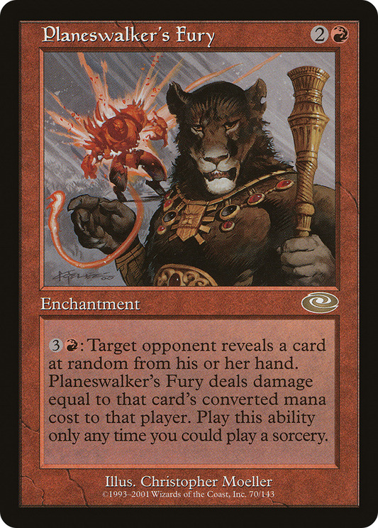 Planeswalker's Fury - Foil