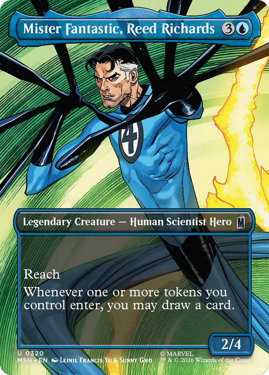 Mister Fantastic, Reed Richards (0320) (Borderless) (MSH)