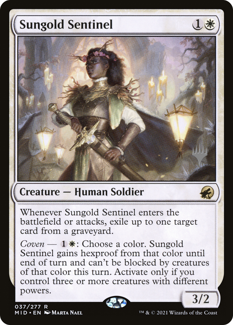 Sungold Sentinel (037) (Promo Pack) - Foil