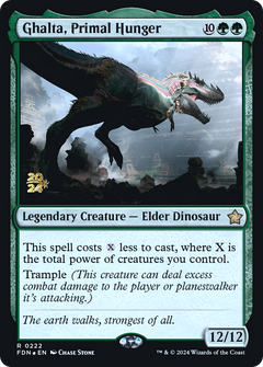 Ghalta, Primal Hunger (0222) (Prerelease) - Foil