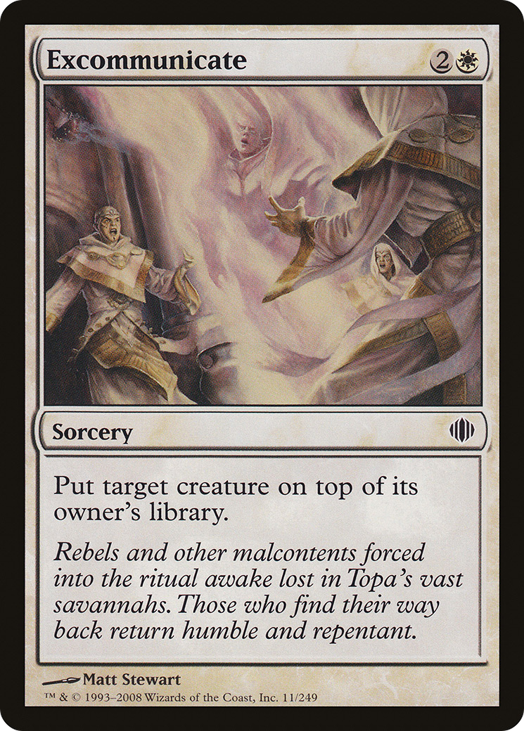 Excommunicate - Foil