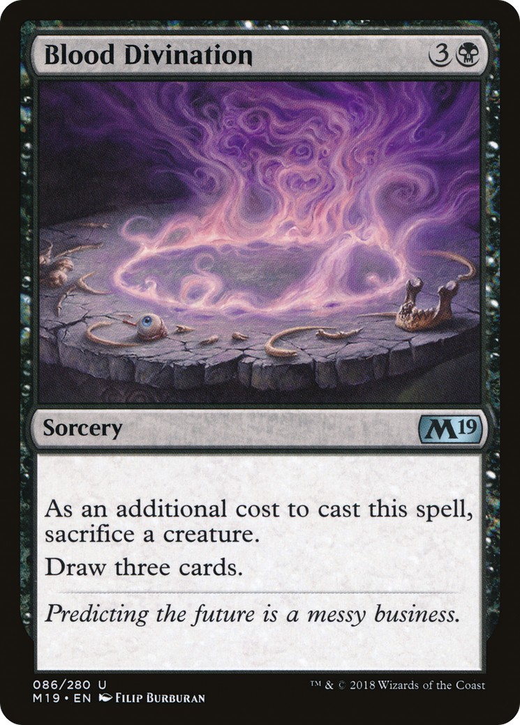 Blood Divination - Foil