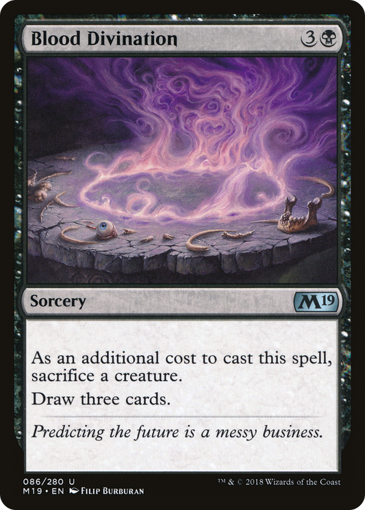 Blood Divination - Foil