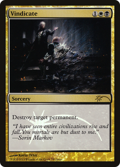 Vindicate (007) (Judge) - Foil