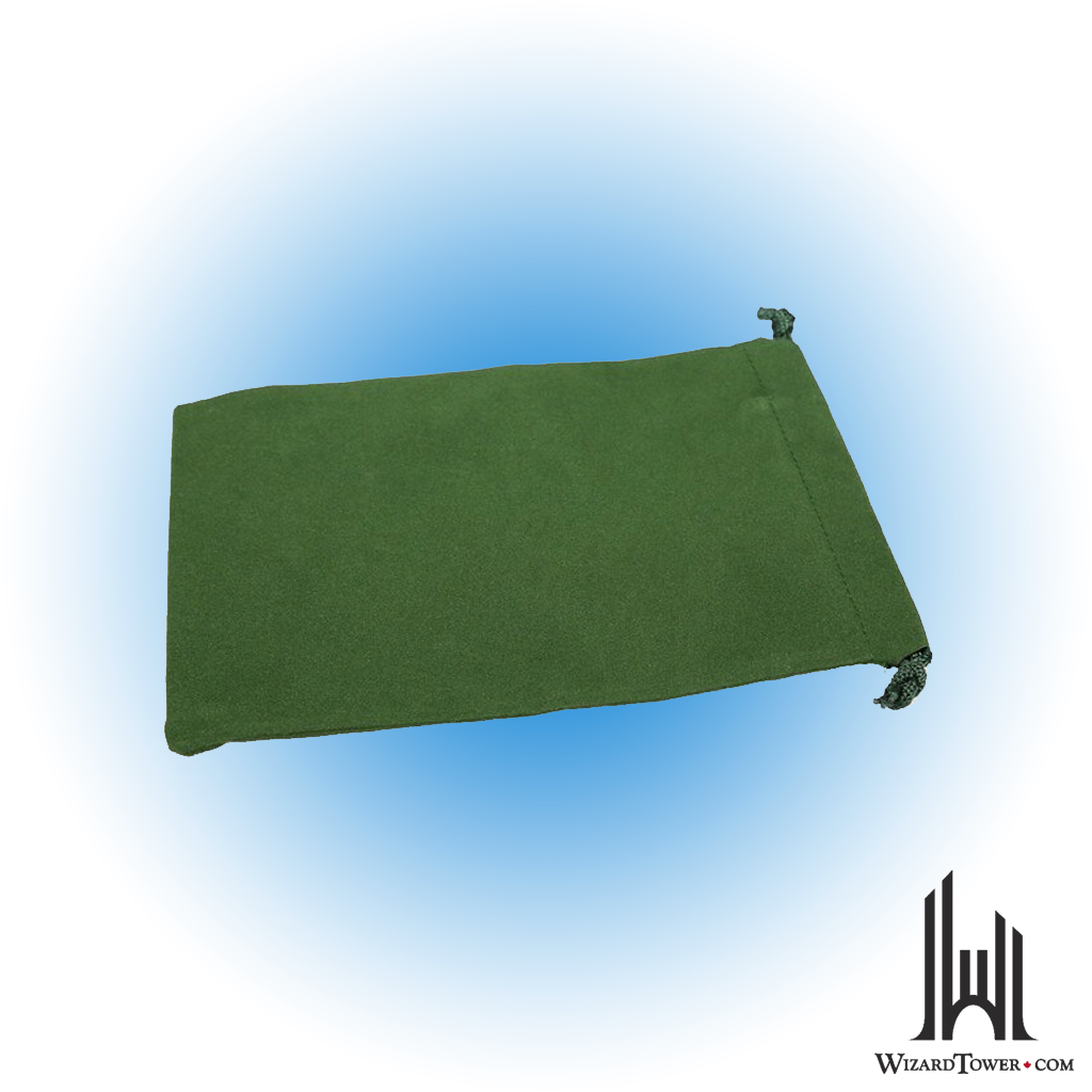 Dice Bag - Cloth Green 6" x 9"